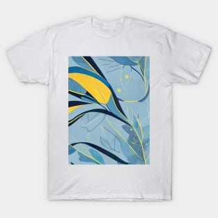 Chromatic Botanic Abstraction #89 T-Shirt